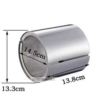 Stainless Steel Bathroom Roll Paper Tissue Box Wall Mount Brushed Nickel Bathroom Kitchen Paper Holder