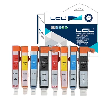 LCL 655 (8-pack) Black Cyan Magenta Yellow ink Cartridge Compatible for HP Deskjet Ink Advantage 3525/4615/4625/5525/6520/6525