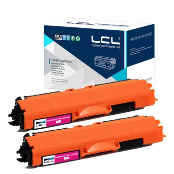 LCL CRG729 CRG-729 CRG 729 (2-Pack ) Black Cyan Magenta Yellow Laser Toner Cartridge Compatible for Canon LBP 7010C/7018C