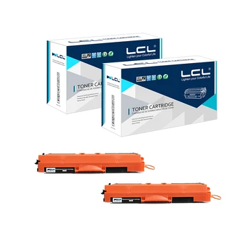 LCL CRG729 CRG-729 CRG 729 (2-Pack) Black 1200 pages Laser Toner Cartridge Compatible for Canon LBP 7010C/7018C