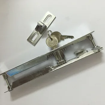 1PCS Double-sided lock for aluminium alloy door and window sliding door window lock with key KF261
