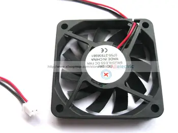 10 Pcs Brushless DC Cooling 11 Blade Fan 6010s 24V 60x60x10mm 2 Wires