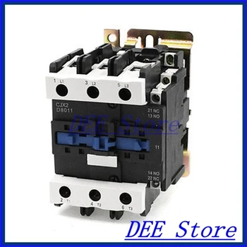 36V 50/60Hz Coil 3 Poles DIN Rail Mounting CJX2-8011 Type 1NO+1NC AC Contactor