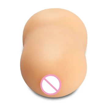 New 1.4 kg big and realistic 3D man masturbator with anus anal vagina and big breast sex doll for man sex products