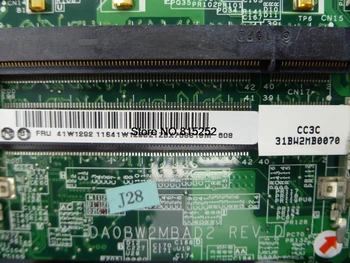 Laptop Motherboard For IBM Thinkpad Z61M Z61P Z61E with ATI FireGL V5200 256M FRU 42R9966 42W7753 44C3884 41W1294 USED