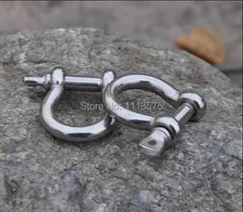 M25 304 321 316 metal stainless steel ss fasterner hardware d bow ring snap pin shackle shackles