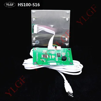 Metal keyboard, YLGF HS100-S16-U  USB interface 16 key embedded keyboard Waterproof (IP65), dust, anti violence