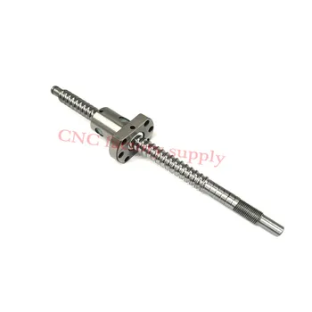 SFU1204 L-200mm rolled ball screw C7 with 1204 flange single ball nut for BK/BF10 end machined CNC parts