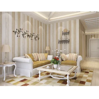 L&S WP16020 Modern 3D Striped Wallpaper Non-Woven Fabric Sea Sailor Pampproof Mediterranean Child Living Room Background