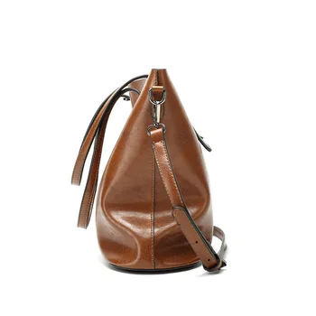 Tinkin Europe Style Shoulder Bag Retro Women Handbag High Capacity Simple Style Totes Daily Shopping Bag