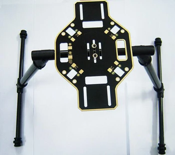 Four-axis carbon fiber tripod landing gear set kit suitable for F450 quadcopter