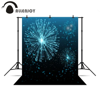Allenjoy photography backdrops glitter photo backdrop blue beautiful sparkle backgrounds for photo studio photographic camera