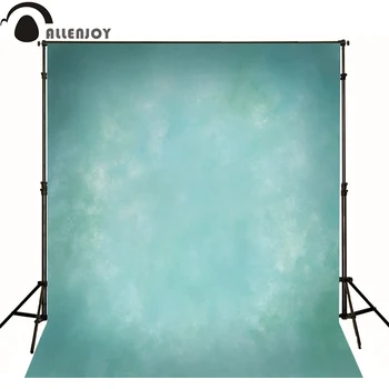 Allenjoy Thin Vinyl cloth photography Backdrop blue Indoor shooting props Pure Color Photography Background For Studio MH-072