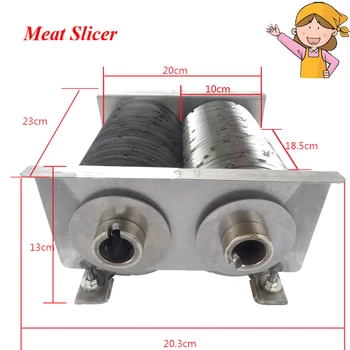 New Meat Cutting Machine Food Processors with Blade Knife for Commercial or Home Use QW