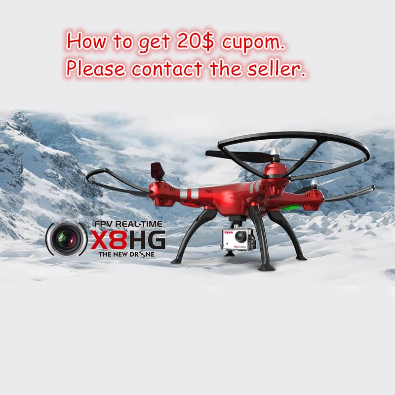 Syma X8HG drone with camera HD 1080P Professional RC Drone Big Quadcopter RC Helicopter VS Vs MJX X101 Syma X8 X8G X8C X8W
