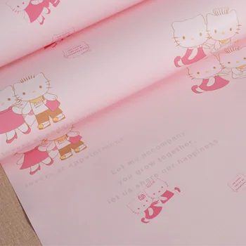 Pink Cartoon Cat Cute Princess Room Non-woven Wallpaper Environmental Protection Boys Girls Bedroom Children's Room Wall Paper