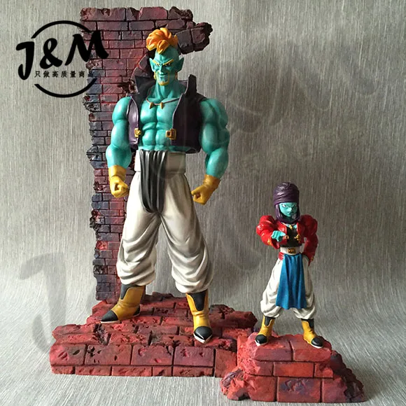 MODEL FANS JM Dragon Ball Z 30cm Bido and 17cm Bujin gk resin action figure toy for Collection