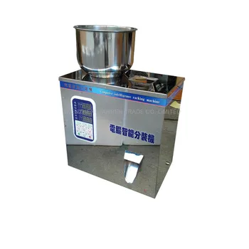 2PCS 1-50g tea Packaging machine filling machine granule medlar automatic weighing machine powder filler