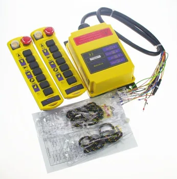 1 Speed 2 transmitter Control Hoist Crane Radio Remote Control System Controller