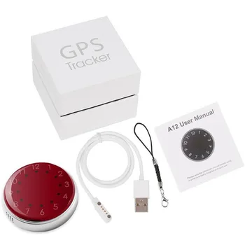 Quad Band A12 Mini Portable Vehicle GPS GSM GPRS Tracker Locator SOS GSM Two-Way Talking Voice Monitor Tracking Device