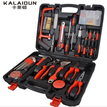KALAIDUN 100pcs tool combination Multi - functional home maintenance tools wrench hardware hardware hand tools set box suite