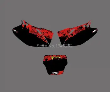 0172 Star New Style TEAM GRAPHICS&BACKGROUNDS DECALS STICKERS Kits for Honda CRF450R CRF450 2002 2003 2004