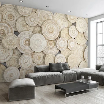 Beibehang Custom Mural Wallpaper Modern Design 3D Wood Texture Living Room TV Background Wall Decorative Art Wallpaper mural