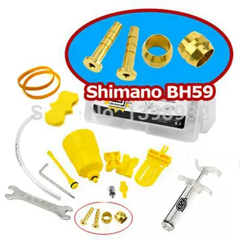 EZ Upgrade 2.2 bike Hydraulic Disc Brake Bleed Kit for Shimano all item M355 ~ M505, Tektro Full Series