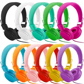 RAXFLY Headphone DJ Headset Cartoon Stereo Earphones For iPhone Samsung Xiaomi PC MP3 With MicCable Control Girly Kids Style