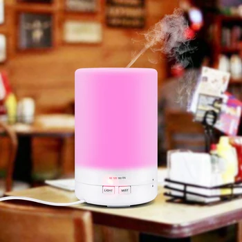 Ultrasonic Sterilization Oxygen Air Humidifier Aromatherapy LED Light Aroma Diffuser Nebulizer Aroma Humidifier For Home&Bedroom