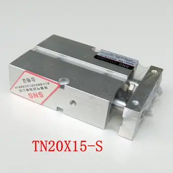 TN20X15-S Twin Rod Air Cylinder With Magnetic Bore 20mm Stroke 15mm TDA20*15-S