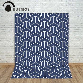 Christmas photographic background blue white stripe pattern repeat newborn photo studio vinyl cloth cute
