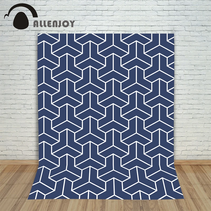 Christmas photographic background blue white stripe pattern repeat newborn photo studio vinyl cloth cute