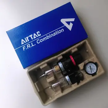 Original AirTAC AFC2000 Air Filter Regulator Lubricator Combinations 1/4'' Port Thread