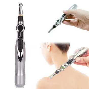 Monitor Electric meridians Laser Acupuncture Magnet Therapy instrument Heal Massage Meridian Energy Pen massager