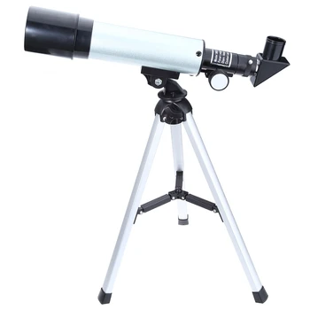 60X 18X 1.5X 90X 27X Astronomical Telescope Landscape Lens Single-tube Telescope with 2 Eyepieces Tripod for Beginners 2017