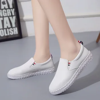 Brogue Shoes Woman Candy Colors Platform WomenOxfords British Style Creepers Cut-Outs Flat Casual Women Shoes woven flip flops