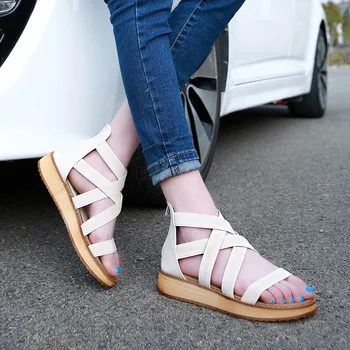Fashion Low Heel New summer shoes women sandals summer large size comfortable zapatos mujer