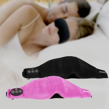 Removable Washable Wireless Bluetooth 3.0 Stereo Sleeping Music Eye Mask Outdoor Travel Long Trip Eye Mask