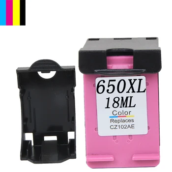 Hisaint Hot 1Set Ink Cartridge Compatible for HP 650 XL for HP Deskjet 1015 1515 2515 2545 2645 3515 3545 4515 4645 Printers