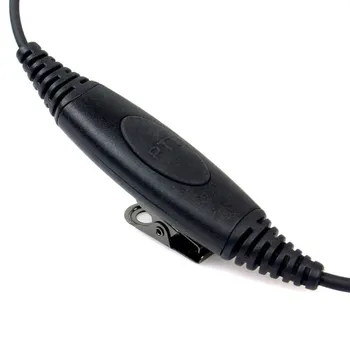 New 2.5mm 1 Pin Neckband Earpiece Mic PTT Headset for Motorola Radios Walkie Talkie T6200 T5600 MH370 C2038A