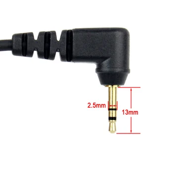 New 2.5mm 1 Pin Neckband Earpiece Mic PTT Headset for Motorola Radios Walkie Talkie T6200 T5600 MH370 C2038A