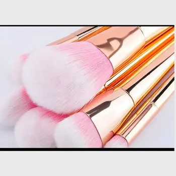 New 7Pcs Rose Gold Ferrule Brushes Makeup Brush MSQ-ST07G Pincel Maquiagem Profissional Completa Makeup Brushes Set Maquillaje
