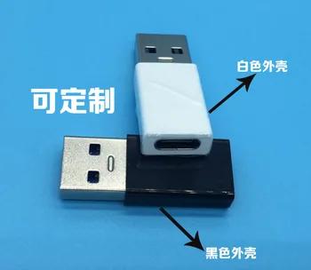 Wholesale Laptop USB 3.0 Male to USB 3.1 Type C Female Data Converter Desktop usb-c Type-C to USB-C Female Port OTG Adapter
