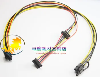 Motherboard 10Pin 10P to PCI-E 8Pin ( 6+2 Pin ) + SATA + 4Pin IDE Molex Adapter Power Cable Cord For HP DL380G6 Server