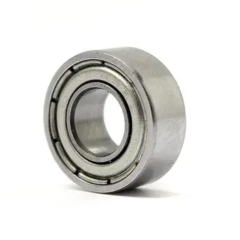 5*14*5mm Deep Groove Ball Bearing 605ZZ Bearing Steel Sealed Double Shielded Dustproof for Instrument Electrical