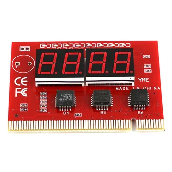 W23 LCD Display PCI Computer PC Analyzer Motherboard Tester Diagnostic LED 4 Digit Analysis POST Card