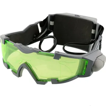 NEW Night Vision Goggles Lens Adjustable Elastic Night Glasses Eyeshield Worldwide Green Safety Protective Goggle