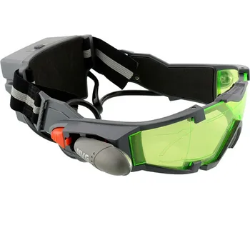 NEW Night Vision Goggles Lens Adjustable Elastic Night Glasses Eyeshield Worldwide Green Safety Protective Goggle