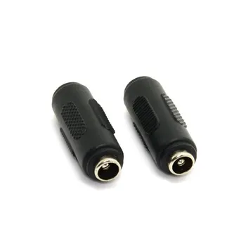 10pcs DC 5.5 2.1mm Female to 5.5 2.1mm Female AC DC Power Plug Extension Connector Adapter adaptor